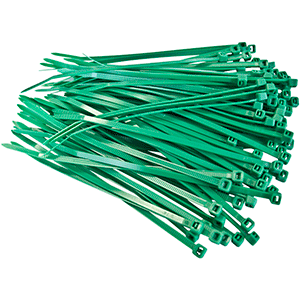 Brida 3.6x150mm verde 100 uds