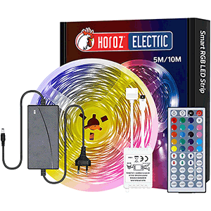 Tira 5m LED RGB 10W/m 220V/12V