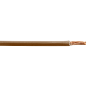 Hilo unipolar flexible aislado PVC 1.5mm² 200m Marrón